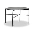 Austin 120cm Black Round Dining Table from Roseland Furniture