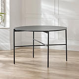 Austin 120cm Black Dining Table