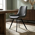 Cardona Grey Dining Chair from Roseland Furniture