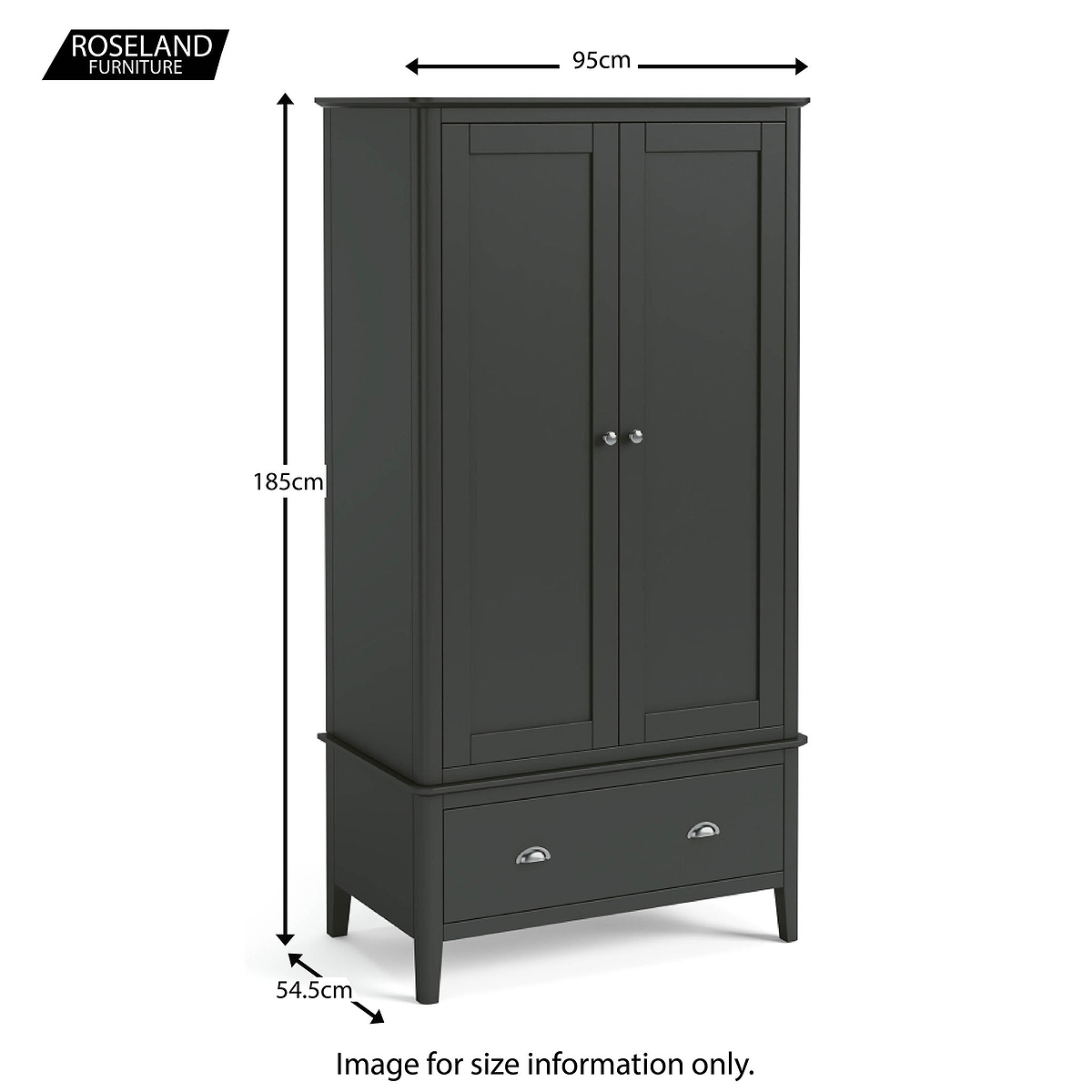 Dumbarton GENTS WARDROBE from Roseland Furniture