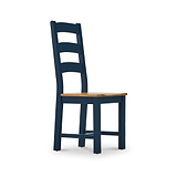 Bude Navy Blue Dining Chair from Roseland Furniture