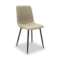 Geri-faux-leather-dining-chair-stone-set4 from Roseland Furniture