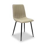 Geri-faux-leather-dining-chair-stone-set4 from Roseland Furniture