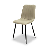Geri-faux-leather-dining-chair-stone-set4 from Roseland Furniture