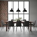 Courtney Contemporary Dining Chair from Roseland Furniture