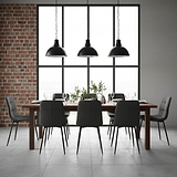 Courtney Contemporary Dining Chair from Roseland Furniture