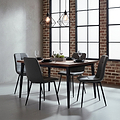 Courtney Charcoal Dining Chair from Roseland Furniture