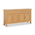 London Oak Extra Large Sideboard from Roseland Furniture