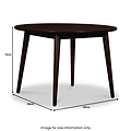 Oskar Round Dining Table from Roseland furniture
