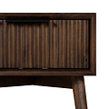 Oskar 1 Drawer Grooved Side Table from Roseland Furniture