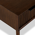 Oskar 1 Drawer Grooved Side Table from Roseland Furniture