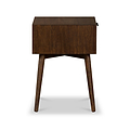 Oskar 1 Drawer Grooved Side Table from Roseland Furniture