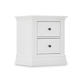 Porter 2 Drawer Bedside Table from Roseland Furniture