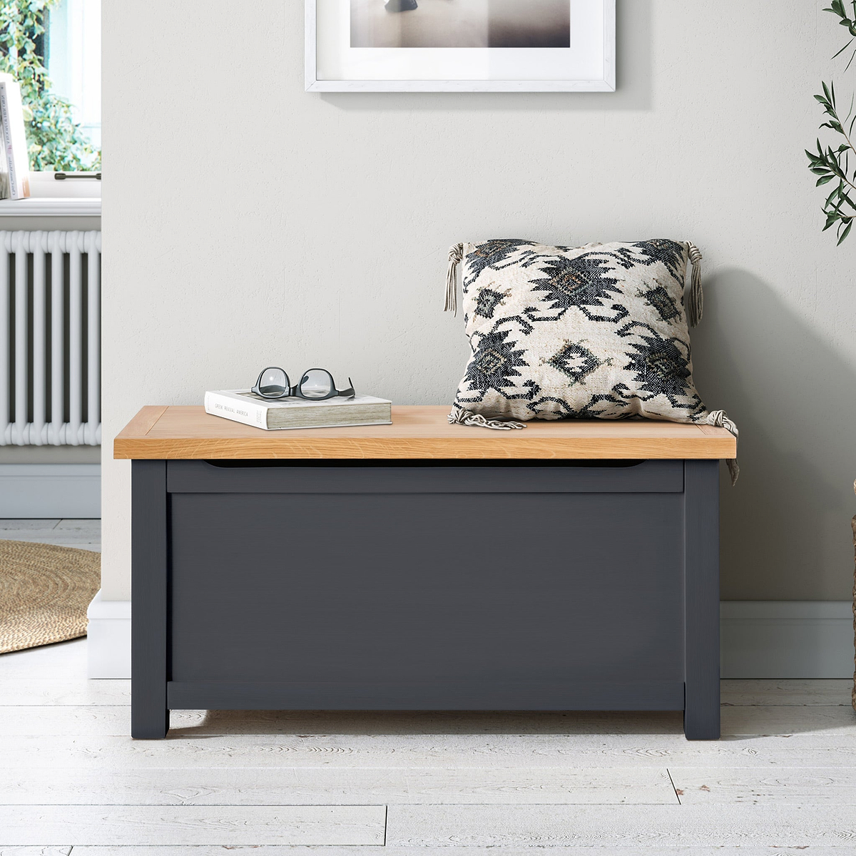 Farro Blanket Box