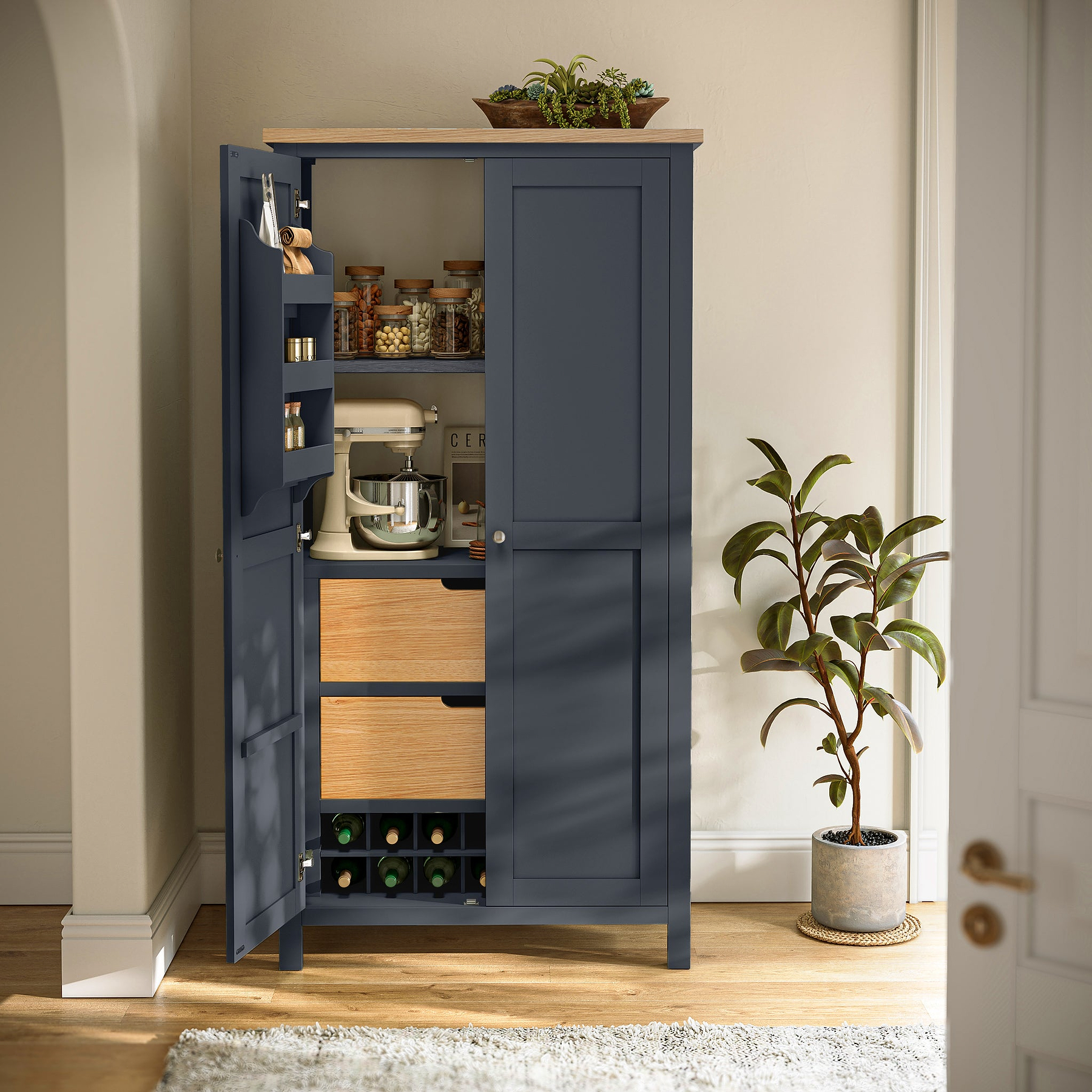 Farrow Kitchen Larder Unit By Roseland Furniture