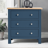 Farrow 3 Drawer Chest from Roseland Furniture