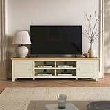 Farrow Cream 180cm Extra Wide TV Stand from Roseland Furniture