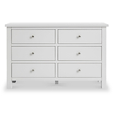 Cornish Dove Grey Large 6 Drawer Chest from Roseland Furniture