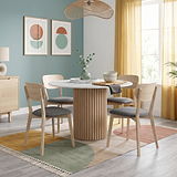 Jakob round dining table from Roseland Furniture