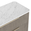 Amelie Fluted 5 Drawer Chest from Roseland Furniture