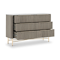 Amelie Fluted 6 Drawer Chest from Roseland Furniture