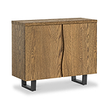 Isaac Oak Small Sideboard from Roseland Furniture