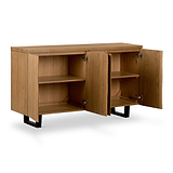 Isaac Oak Large Sideboard from Roseland Furniture