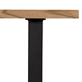 Isaac Oak Console Table from Roseland