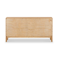 Sunburst Oak Large 2 Door 3 Drawer Sideboard from Roseland Furniture 