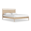 Jakob Oak 5ft King Frame Bed from Roseland Furniture