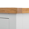 Farrow Grey Double Full Hanging Wardrobe from Roseland Furniture
