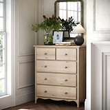 Celine Oak 2 Over 3 Drawer Chest from Roseland Furniture