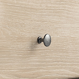 Celine Oak 4 Drawer Tallboy Chest