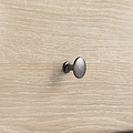 Camille Oak Double Wardrobe