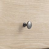 Camille Oak Double Wardrobe