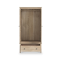 Camille Oak Double Wardrobe