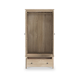 Camille Oak Double Wardrobe