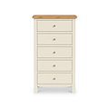 Farrow Cream XL 5 Drawer Tallboy Chest