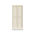Farrow Cream Double Full Hanging Wardrobe from Roseland Furniture