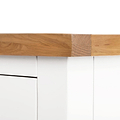 Farrow White XL 8 Drawer Wide Chest 