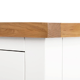 Farrow White XL 8 Drawer Wide Chest 