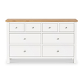 Farrow White XL 8 Drawer Large Chest 