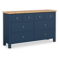 Farrow Navy Blue XL 8 Drawer Large Chest