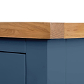 Farrow Navy Blue 5 Drawer Tallboy Chest from Roseland Furniture