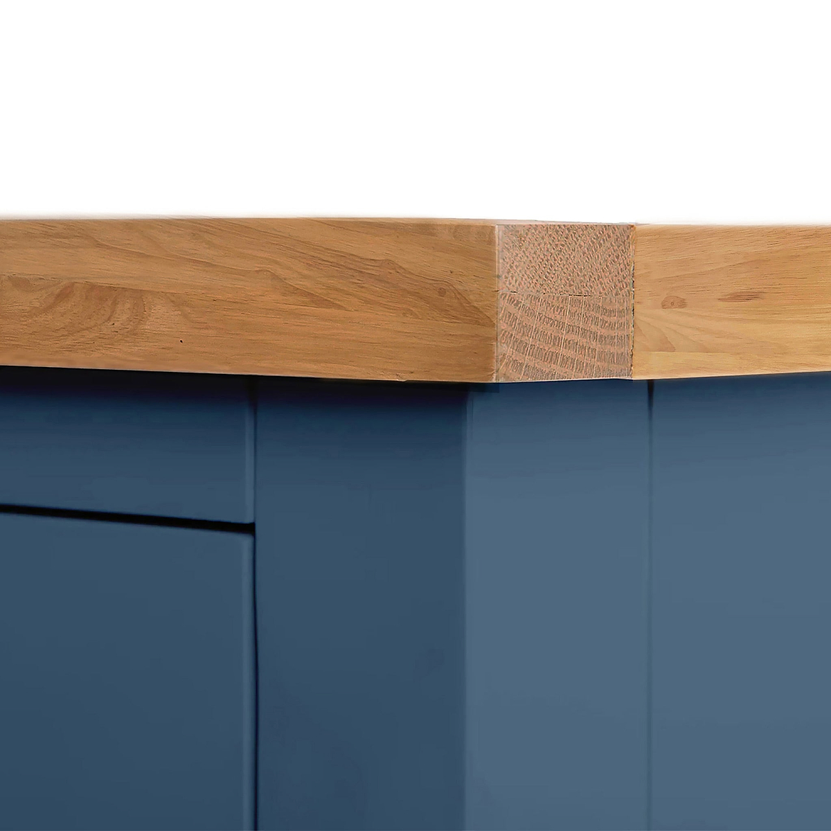 Farrow Navy Blue 5 Drawer Tallboy Chest from Roseland Furniture