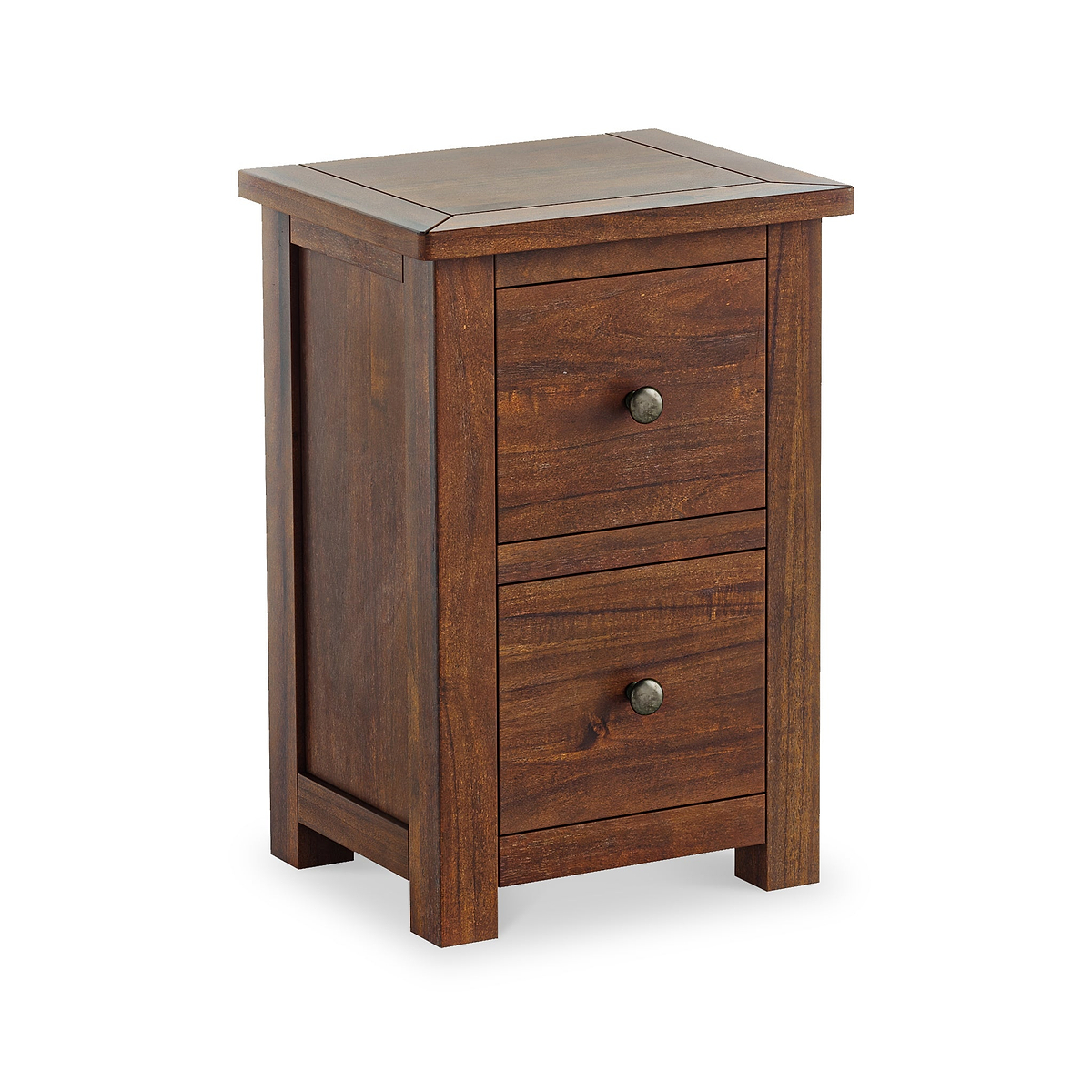 Duchy Acacia Slim Bedside in brown from Roseland Furniture