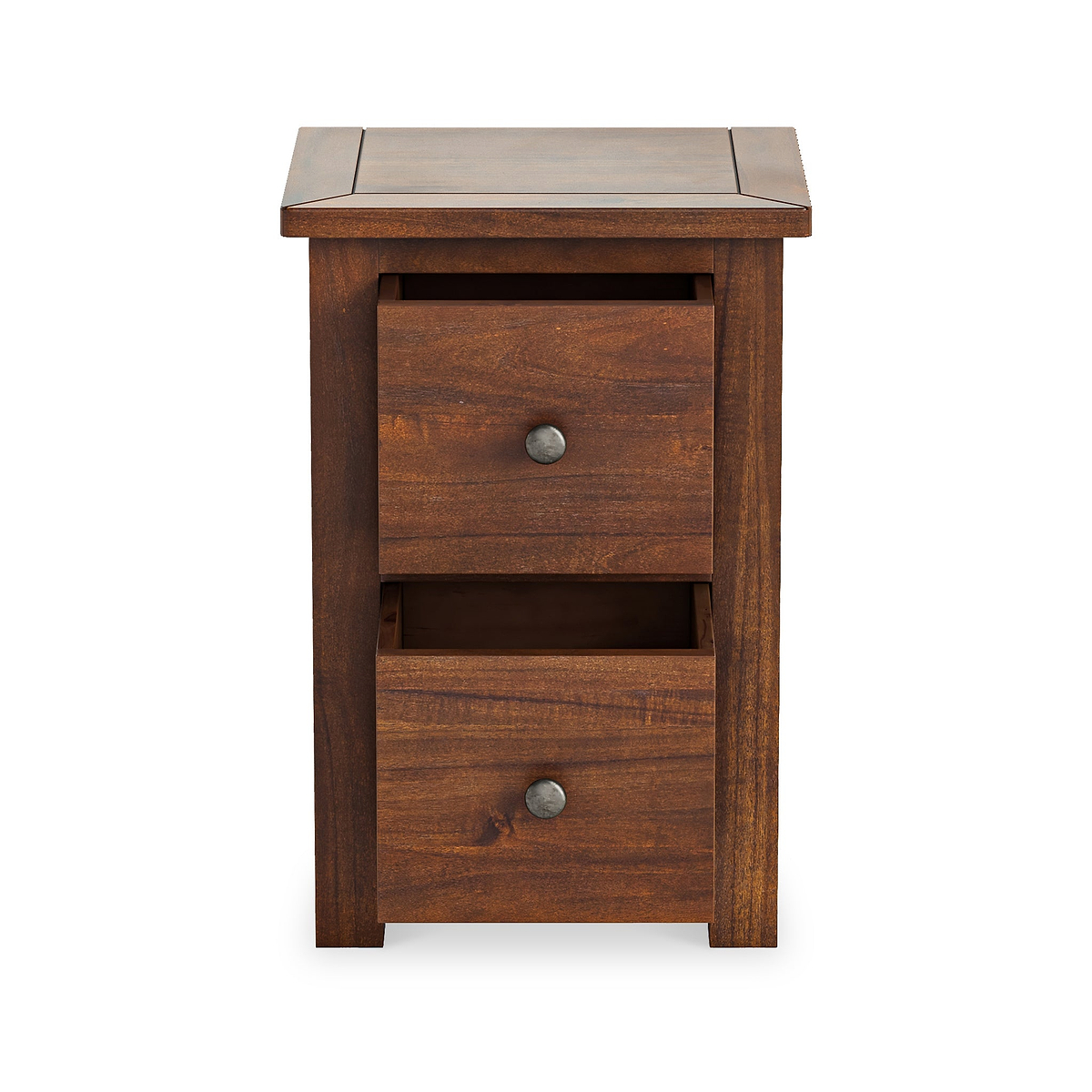 Duchy Acacia Slim Bedside in brown from Roseland Furniture