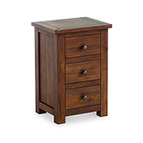 Duchy Acacia Bedside from Roseland Furniture