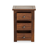 Duchy Acacia Bedside from Roseland Furniture