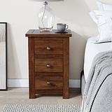 Duchy Acacia Bedside from Roseland Furniture